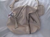 Bolsa Creme com porta moedas